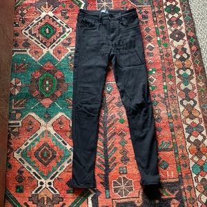 Abercrombie black high rise skinny jeggings - 26